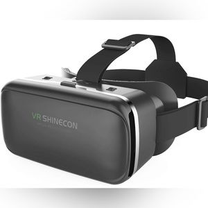 Virtual Reality Shinecon Glasses NIB w/Cover & Accessories